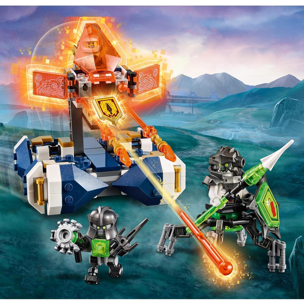 LEGO Nexo Knights: Летающая турнирная машина Ланса 72001 — Lance's Hover Jouster — Лего Нексо Рыцари