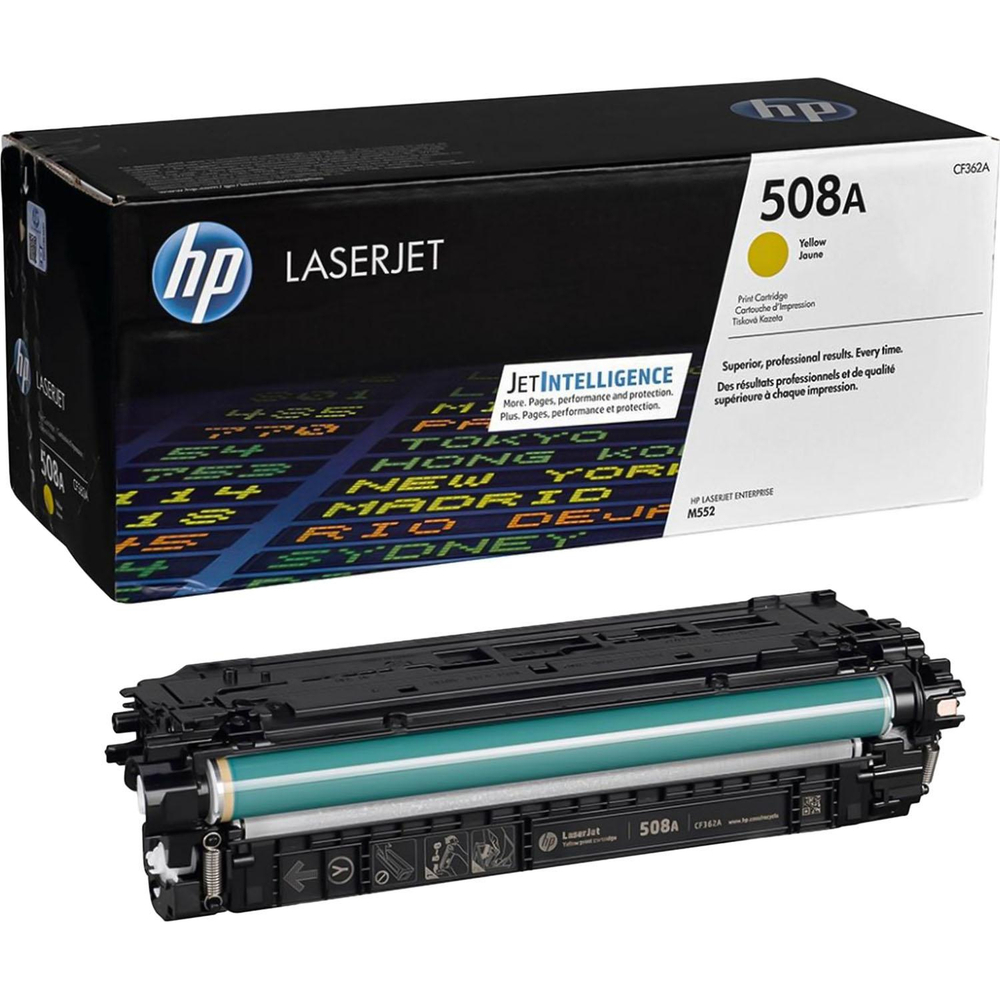 Картридж лазерный HP 508A CF362A жел. для CLJ Enterprise M552