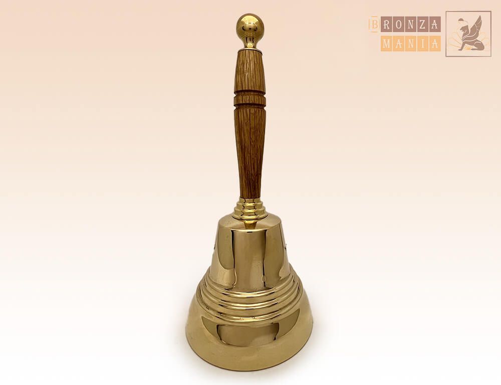 колокольчик валдайский №6 с деревянной ручкой