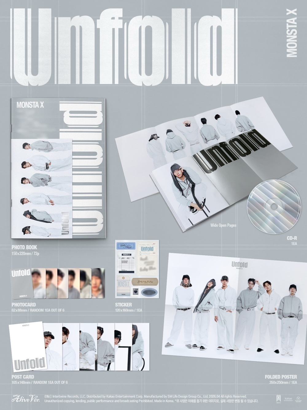 Альбом MONSTA X - English Album [Unfold]