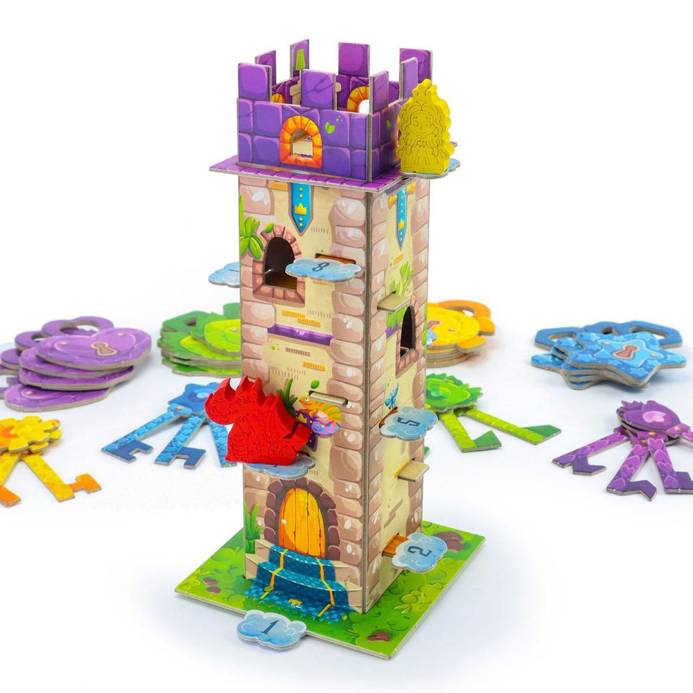 Игра настольная "Хранители ключей против драконов" (ND Play)