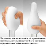 Белый мастурбатор 8,7см Tenga Geo Glacier GEO-003