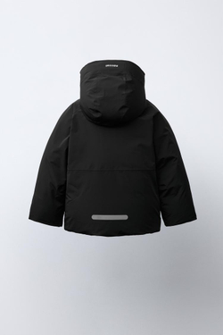 ZARA ВОДОНЕПРОНИЦАЕМАЯ И ВЕТРОЗАЩИТНАЯ КУРТКА RECCO®, ЧЕРНЫЙ