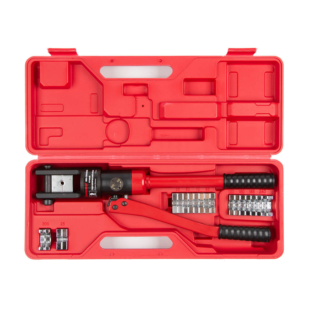 HRH-CR033090 Ручной гидравлический пресс (кримпер), 9 т, 10-300 мм²