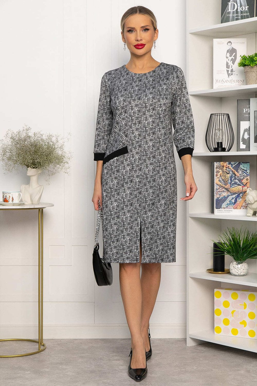 Платье Твоя мода (темно-серое) П13747-19М LT Collection