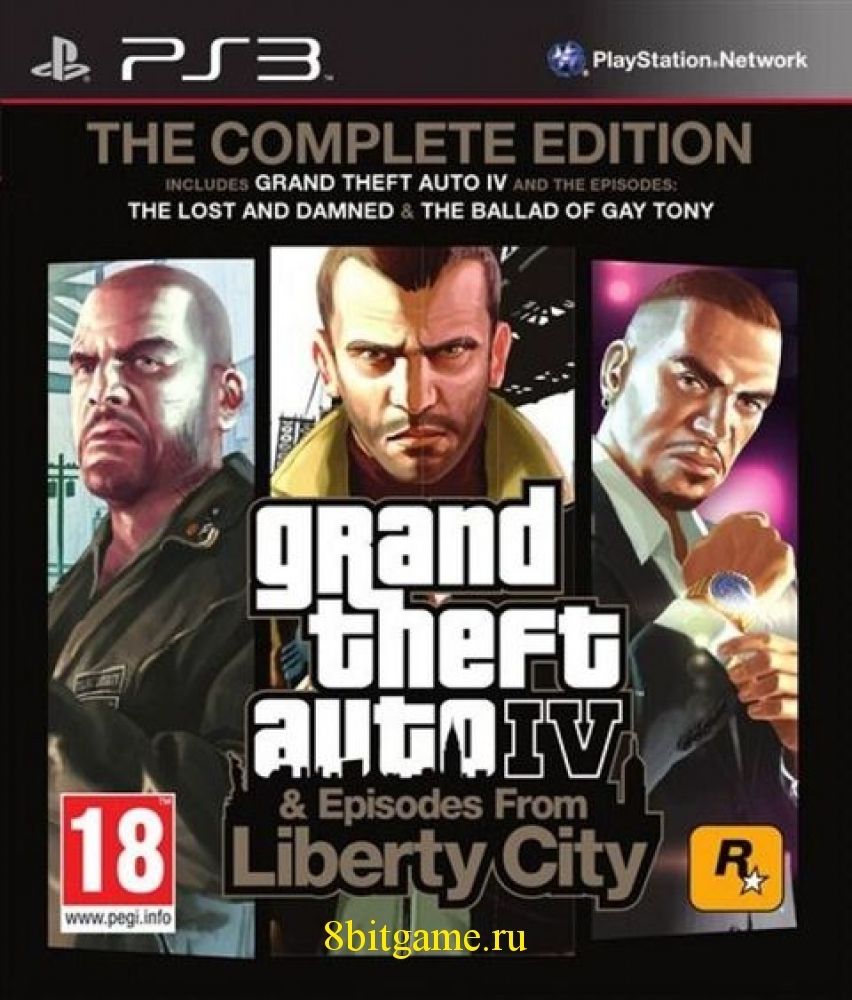 Grand Theft Auto GTA 4 Complete Edition (PS3) Б\У