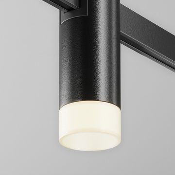 Магнитный трековый светодиодный светильник 3W 3000К 24V TR145-1-3W3K-W-B чёрный Skim Flarity Maytoni