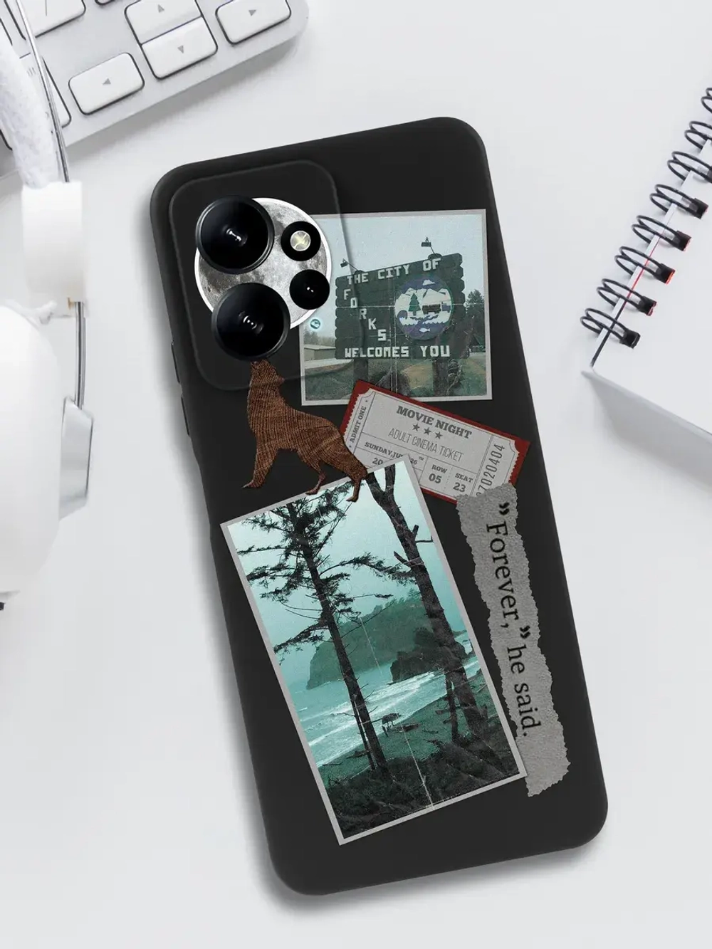 Чехол для Xiaomi Redmi Note 12 4G с принтом