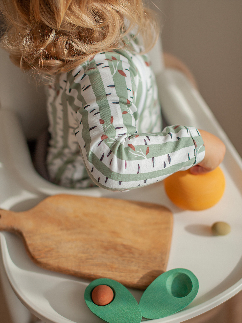 Комбинезон Mjölk Sleep and Play Birch Trees, уценка