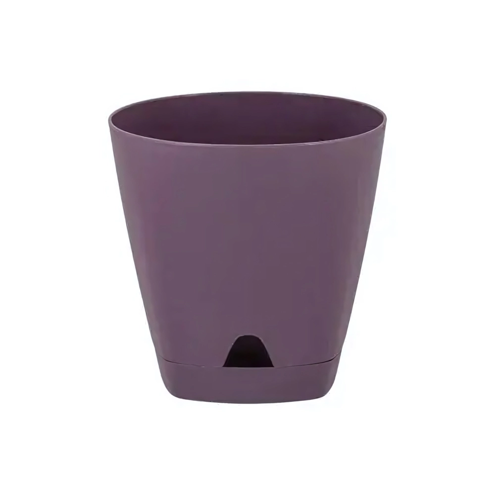 Горшок для цветов AMSTERDAM D 200 mml с прикорневым поливом Морозная слива