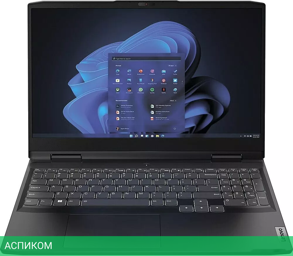 Ноутбук Lenovo IdeaPad Gaming 3 15IAH7 82S900KHRM