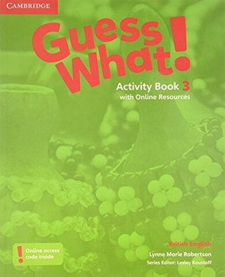 Guess What! Level 3 Activity Book with Online Resources