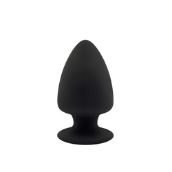 Анальная втулка SILEXD Plug Model 1, черный, XS