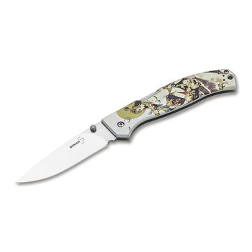 Складной нож Boker 01BO652 Titan Drop Frazetta c клинком из стали 440C, рукоять титан