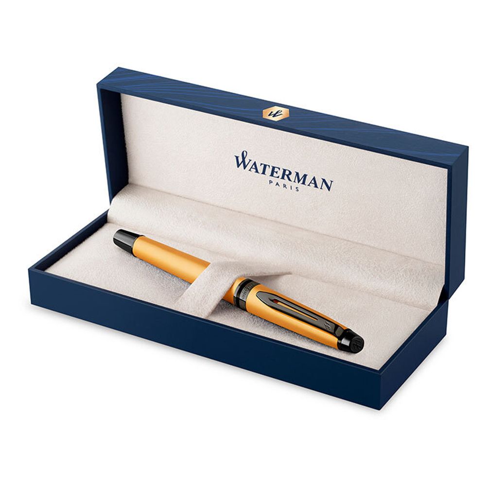 Ручка-роллер Waterman Expert DeLuxe Metallic Gold RT (2119259) 3