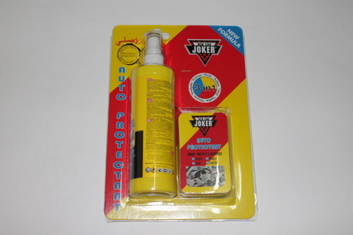 Полироль пластика с губкой JOKER Turbo 3 in1 Новая машина 250 мл (JOKER)