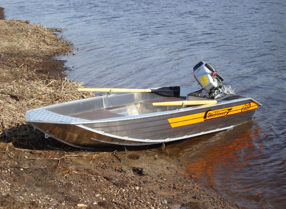 Алюминиевая лодка WELLBOAT-33