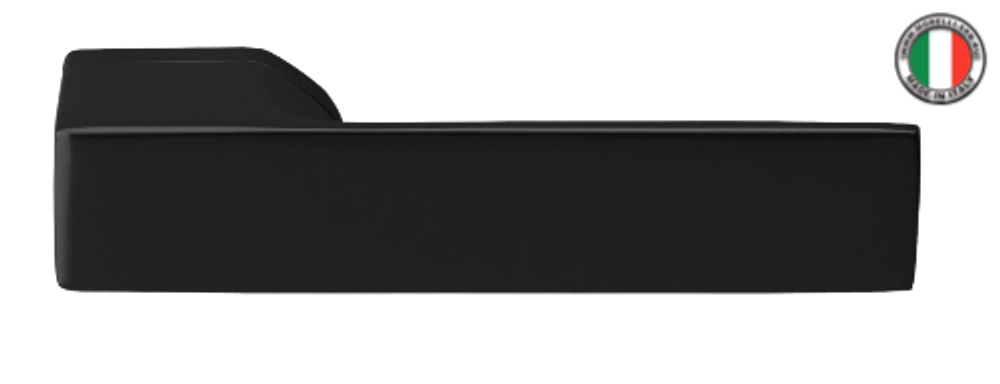 Дверные ручки Morelli Luxury SHUTTLE NERO Цвет - Черный