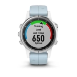 Смарт-часы Garmin Fenix 5s Plus, белый, 010-01987-23