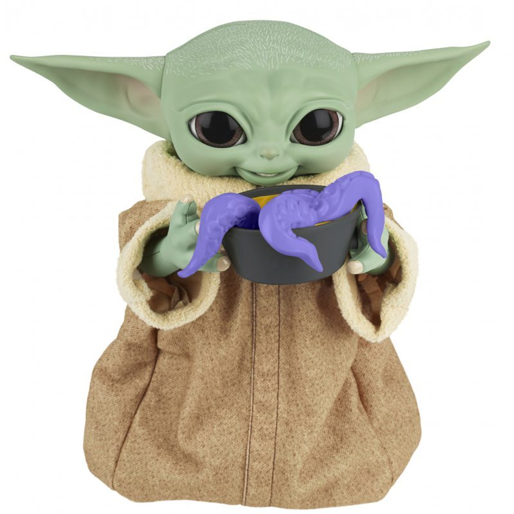 Фигурка Galactic Snackin' Mandalorian Grogu Малыш Йода Грогу F2849