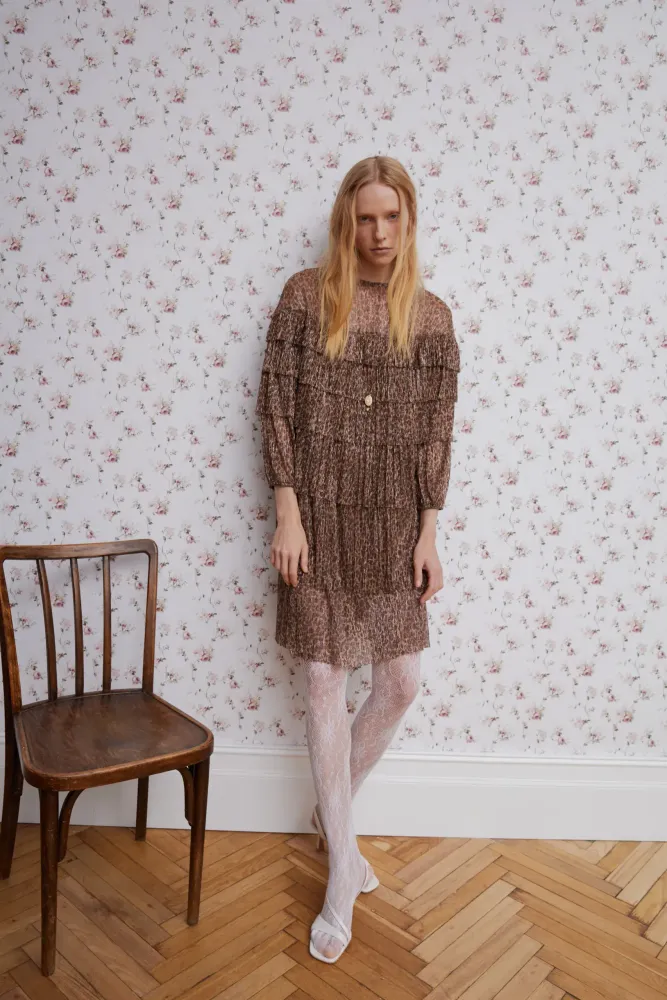 Платье "Вера", коричневый Платье "Вера", коричневый