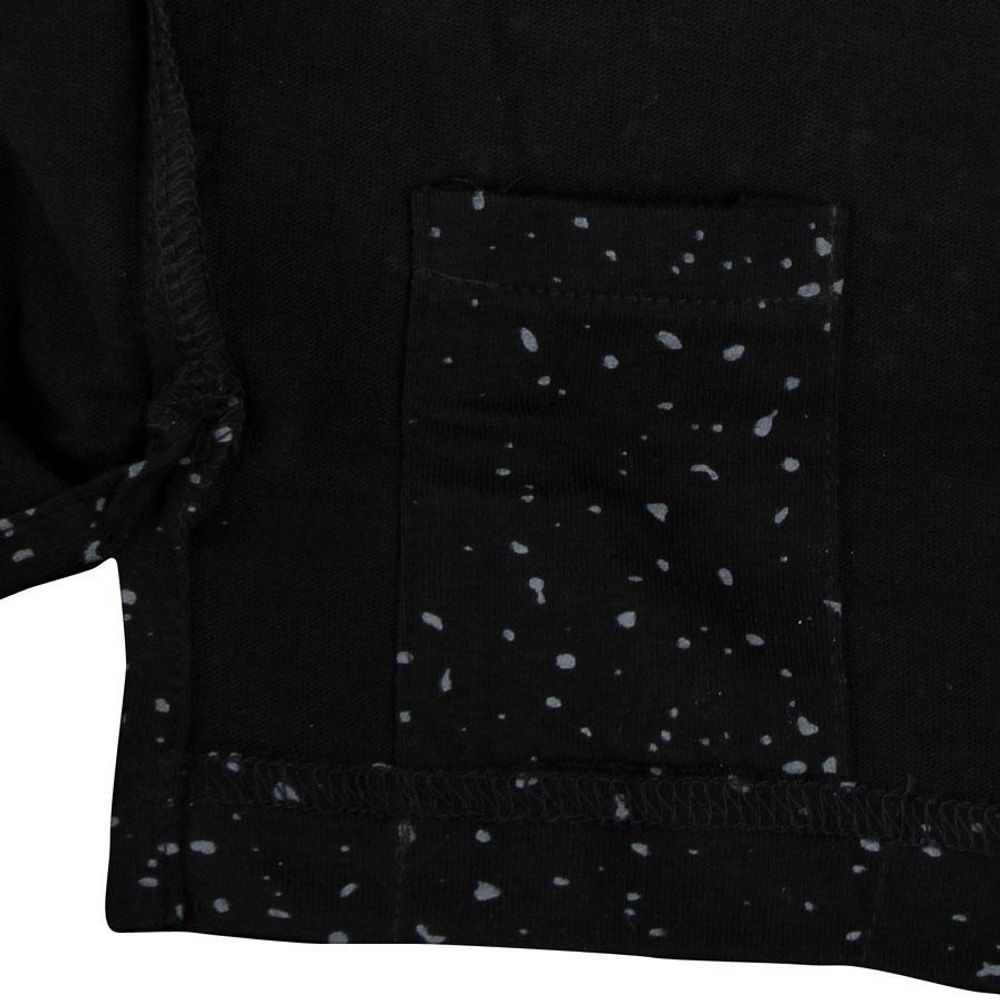 Поло черное Sneaktip фото кармана