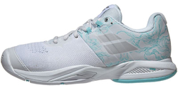 Женские Кроссовки теннисные Babolat Propulse Blast AC Women - white/blue stream