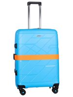 Чемодан 463 / С ремнем / Полипропилен