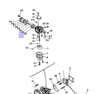 Мембрана топл. насоса Yamaha 4/5лс (оригинальный арт. 6E0244110000)