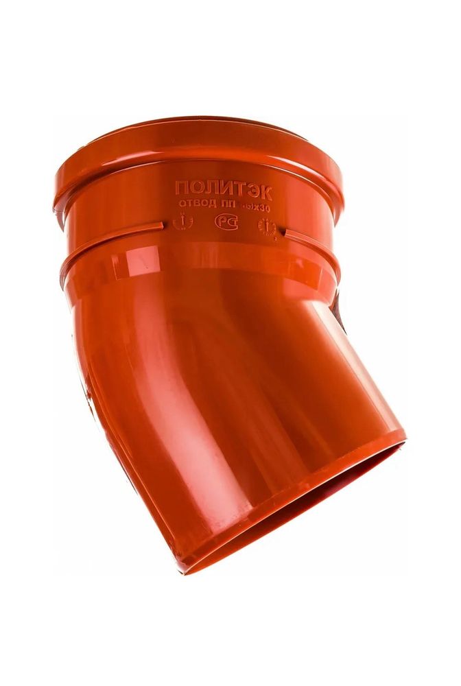 Отвод 160 угол 30 наруж ПП ПОЛИТЭК