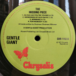 Gentle Giant / The Missing Piece (LP)
