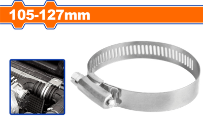 Червячный хомут 105х127 мм 5 шт (25/250) WADFOW WHU2917