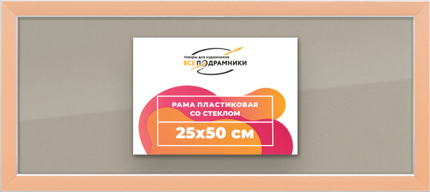 Рамка 25x50 для постера и фотографий
