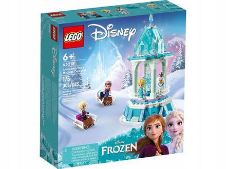 Конструктор LEGO Disney Волшебная карусель Анны и Эльзы 43218