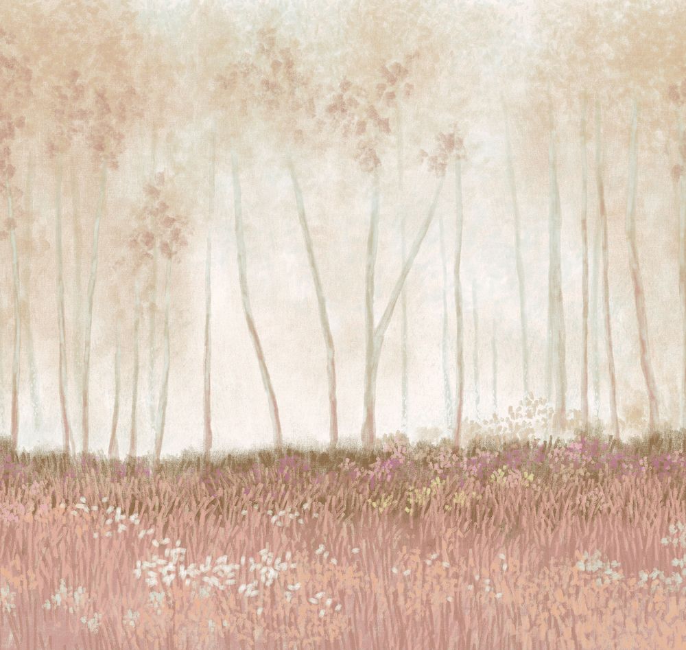 Пейзаж 2 Цветочная поляна панно