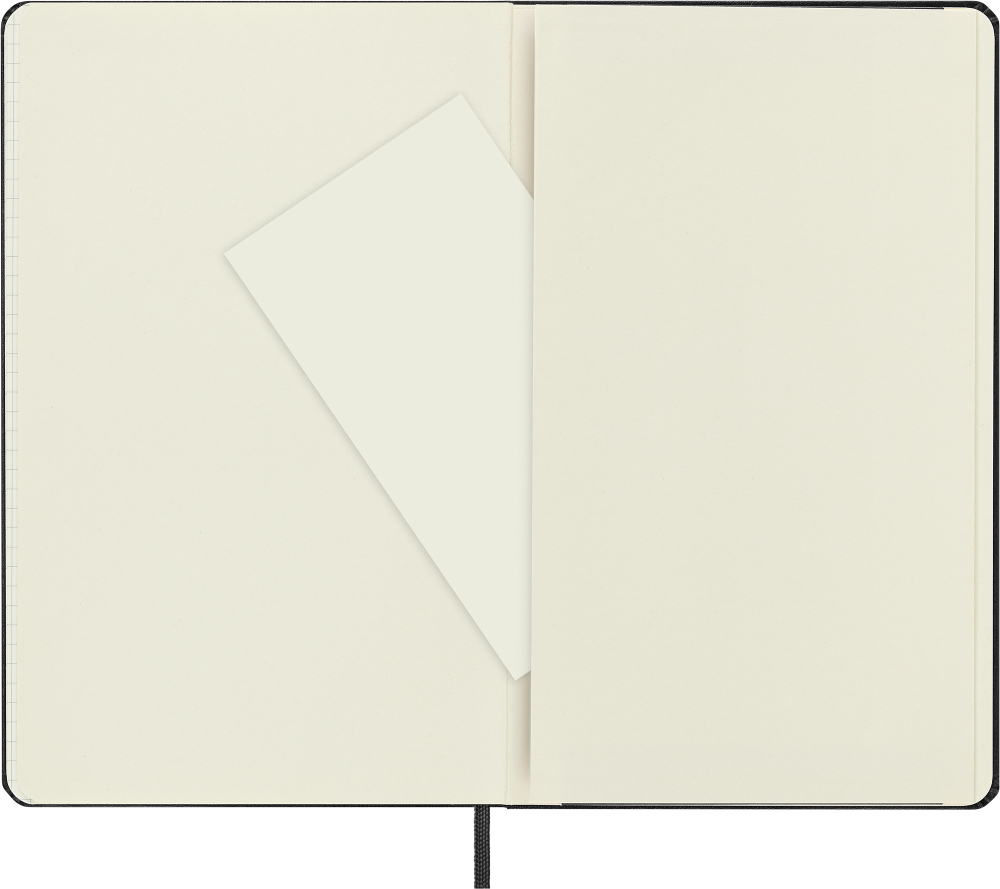 Блокнот Moleskine Classic (QP061) Large 130х210мм 240стр. клетка твердая обложка черный