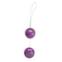 Фиолетовые вагинальные шарики Baile Twins Ball BI-014049-2-0603S