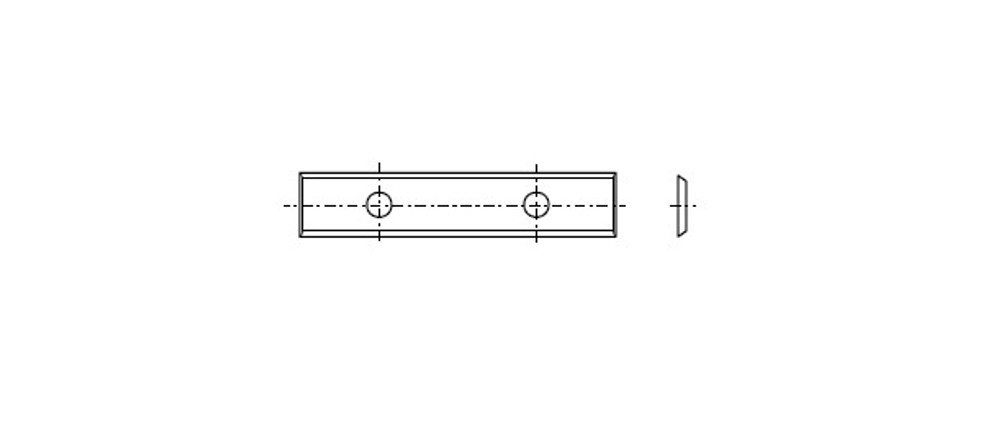 HM нож сменный 49,5х9х1,5x26 T04F-CR