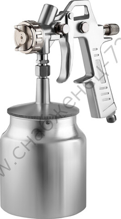 STAYER ORION S, 1.5 мм, пневматический краскопульт с нижним бачком (06472-1.5)