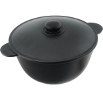 Казан алюминий, антиприг, 5 л, с крыш, литые ручки, Алита, 15601