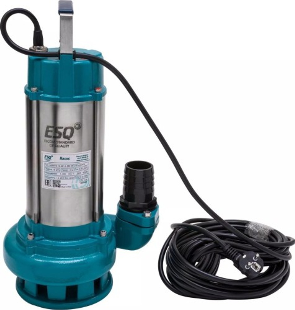 Насос дренажный ESQ ГНОМ 16-16-50/1.5-220 без поплавка 02.31.216218