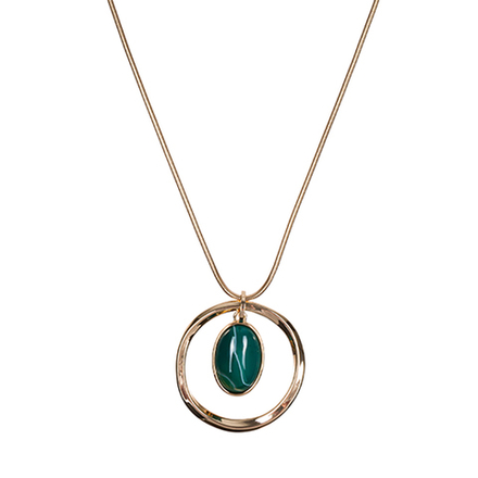 Колье Fiore Luna GREEN QUARTZ LN5144 G/G