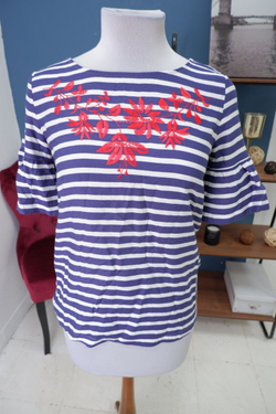 Футболка U.S. Polo Assn с удлиненным рукавом 40 размер