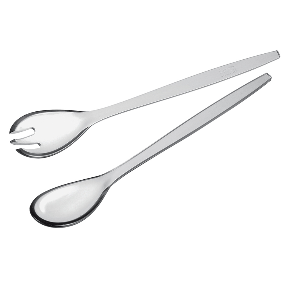 Приборы для салата happy hour прозрачные