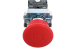 Кнопка управления LAY5-BT42 "Грибок" аварийная с фиксацией IEK