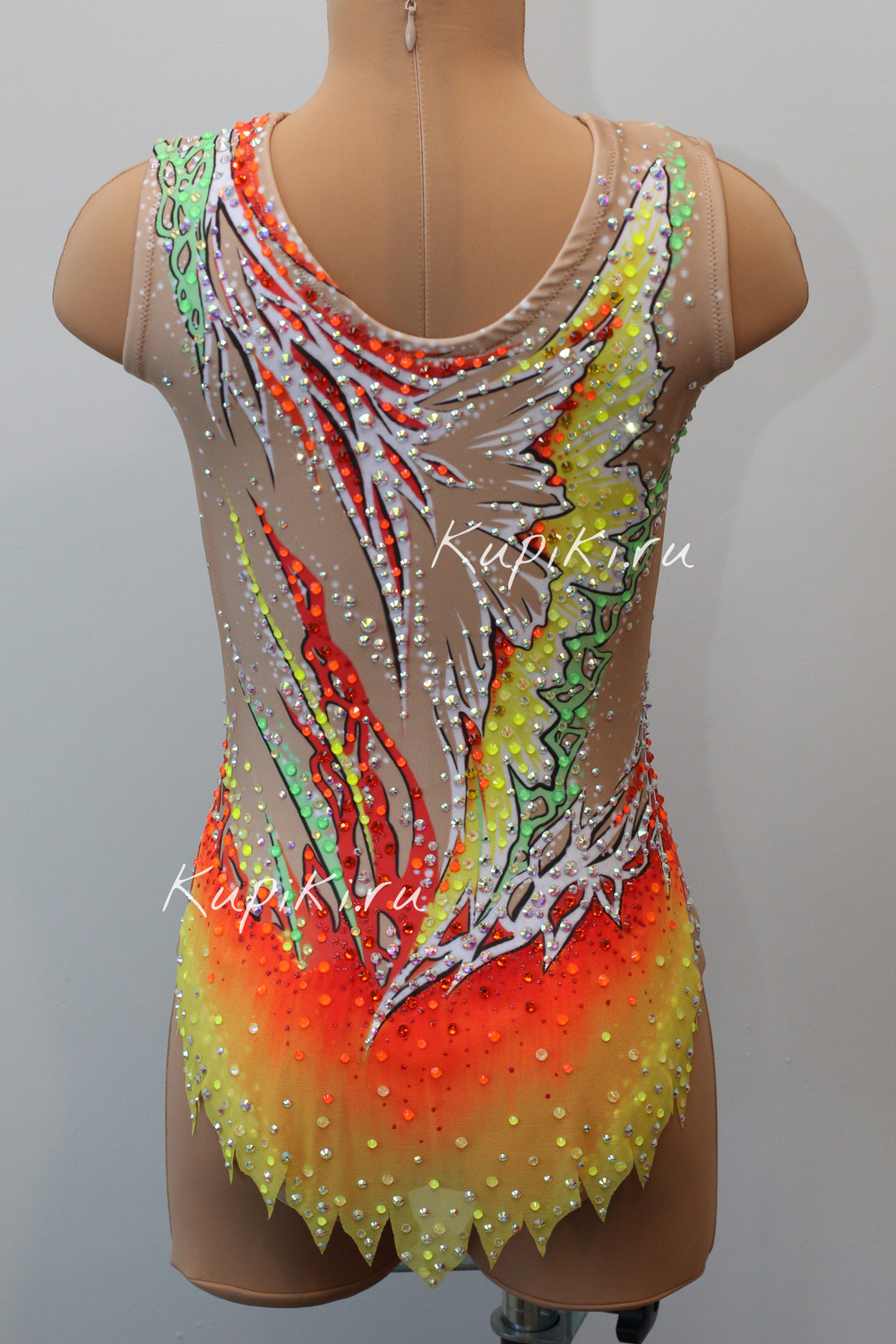 Оранжевый купальник арт. №121K