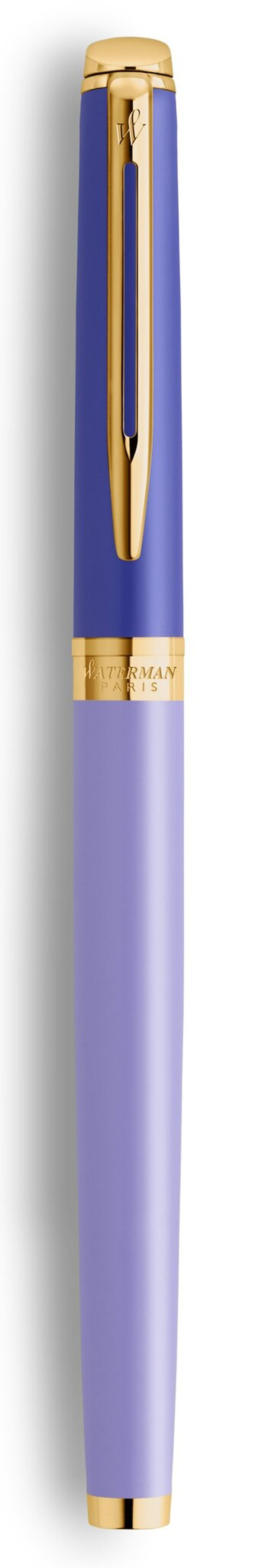 Ручка роллер Waterman Hemisphere Colour Blocking Purple GT, стержень: F, цвет: Black, в подарочной упаковке