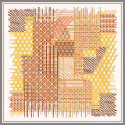 Платок двойной печати 106x106 см AV-BSD1031250422