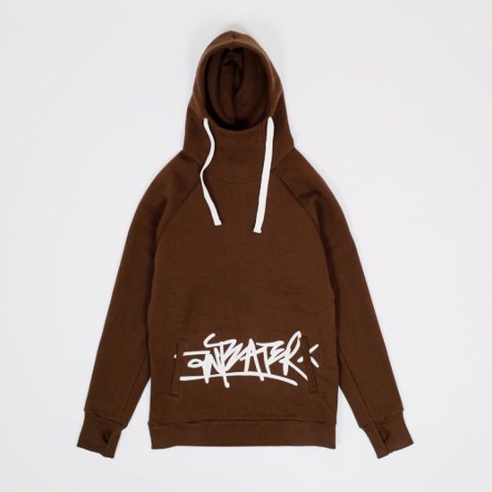 Толстовка ANTEATER Hoodie Tag Brown