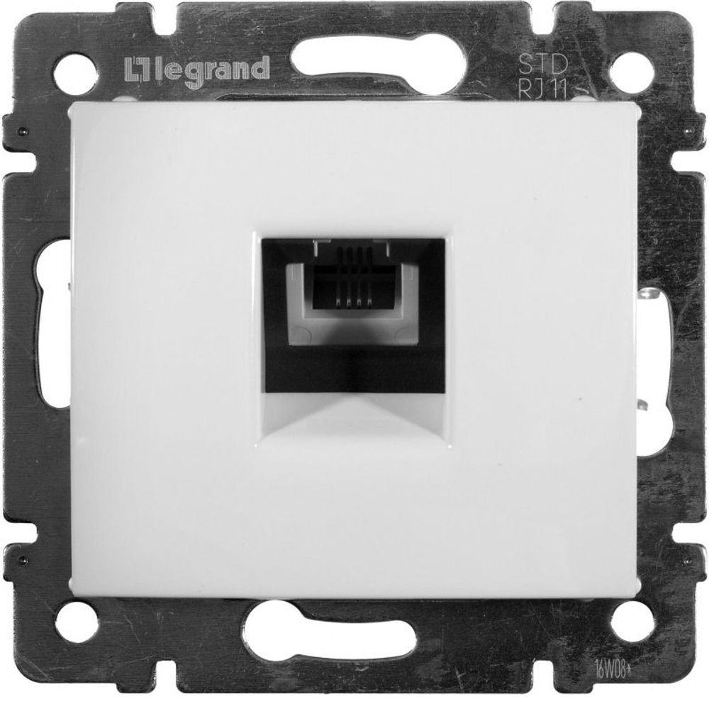 77 4438 Розетка TF белая